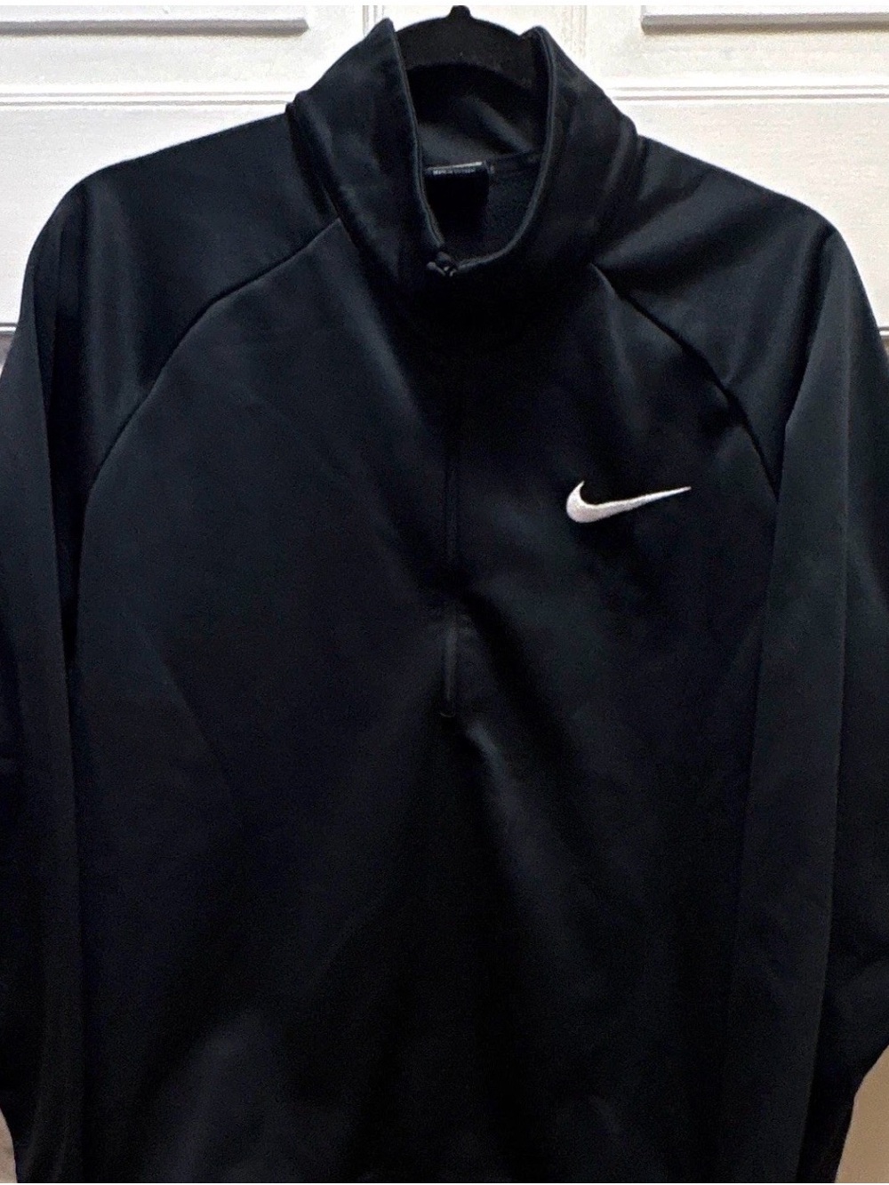 Nike Men's Black Half-Zip Athletic Jacket XL